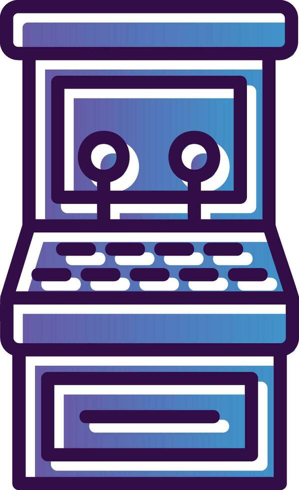 Arcade machine Vector Icon Design