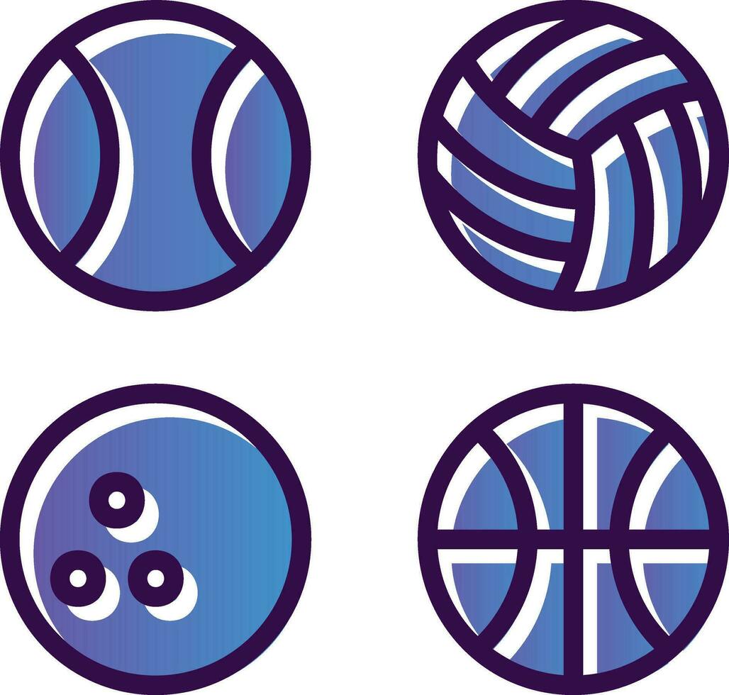 Balls Vector Icon Design