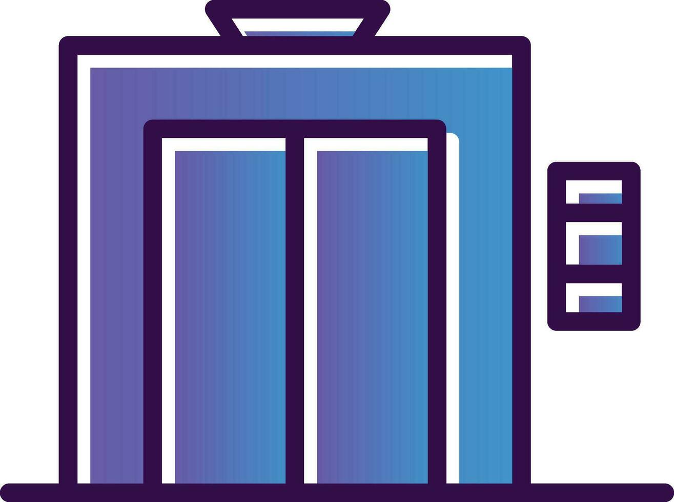 Lift Vector Icon Design