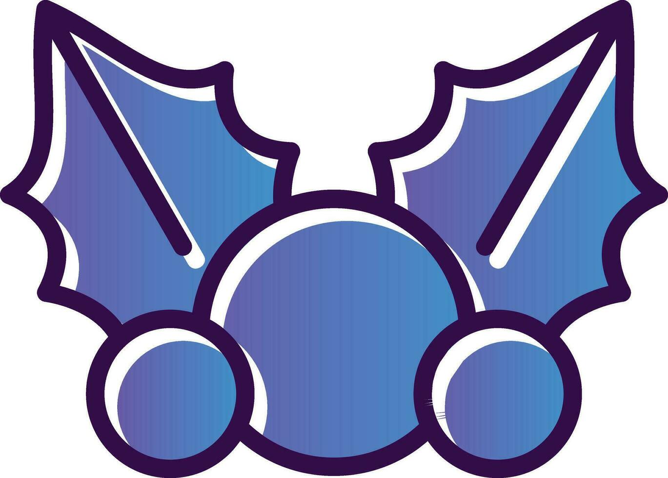Mistletoe Vector Icon Design