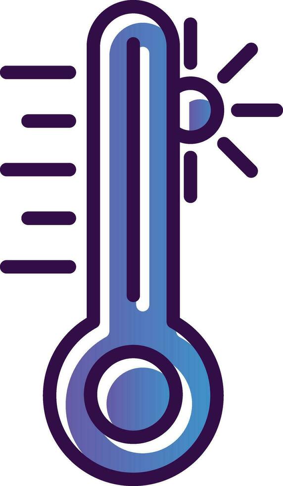 Thermometer Vector Icon Design