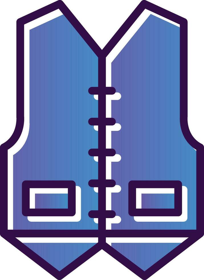 Vest Vector Icon Design