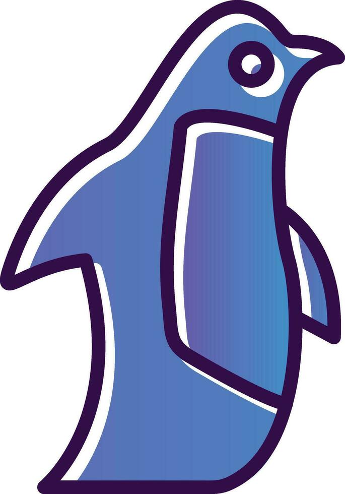 Penguin Vector Icon Design
