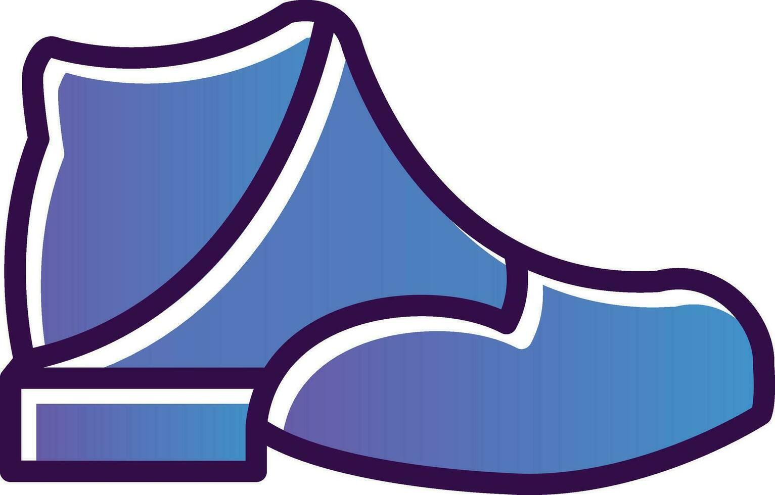 Ski boot Vector Icon Design