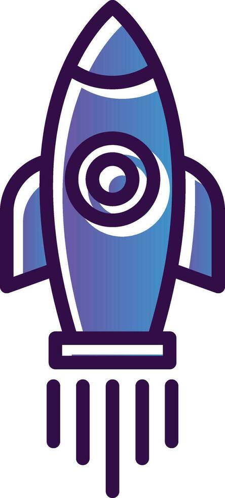 Rocket Vector Icon Design