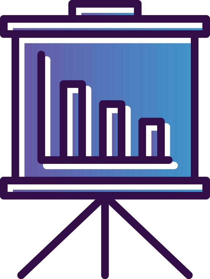 Presentation Vector Icon Design