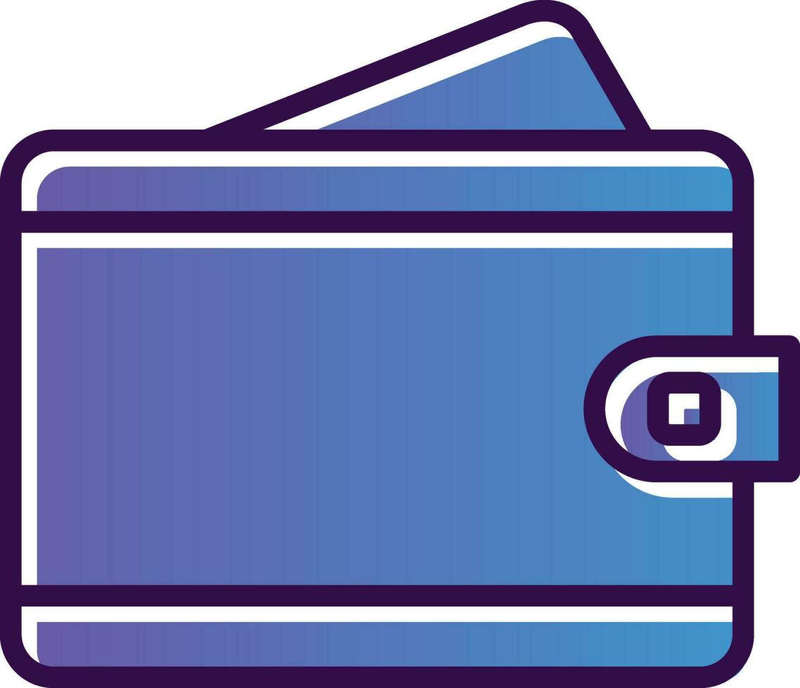 Wallet Vector Icon Design