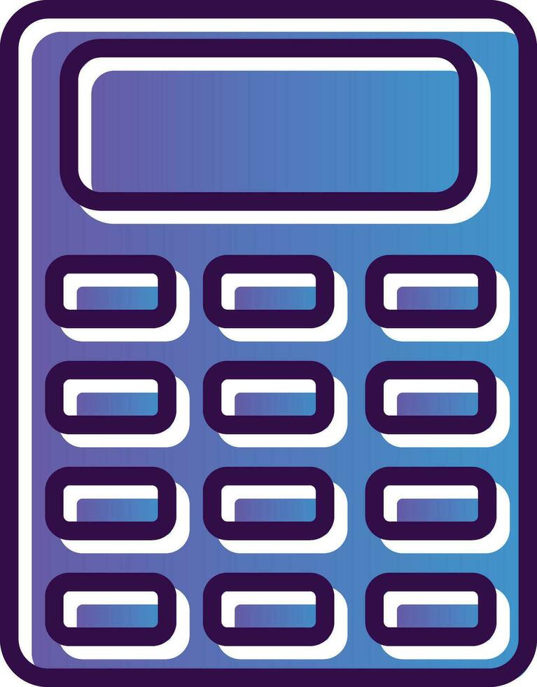 Calculator Vector Icon Design