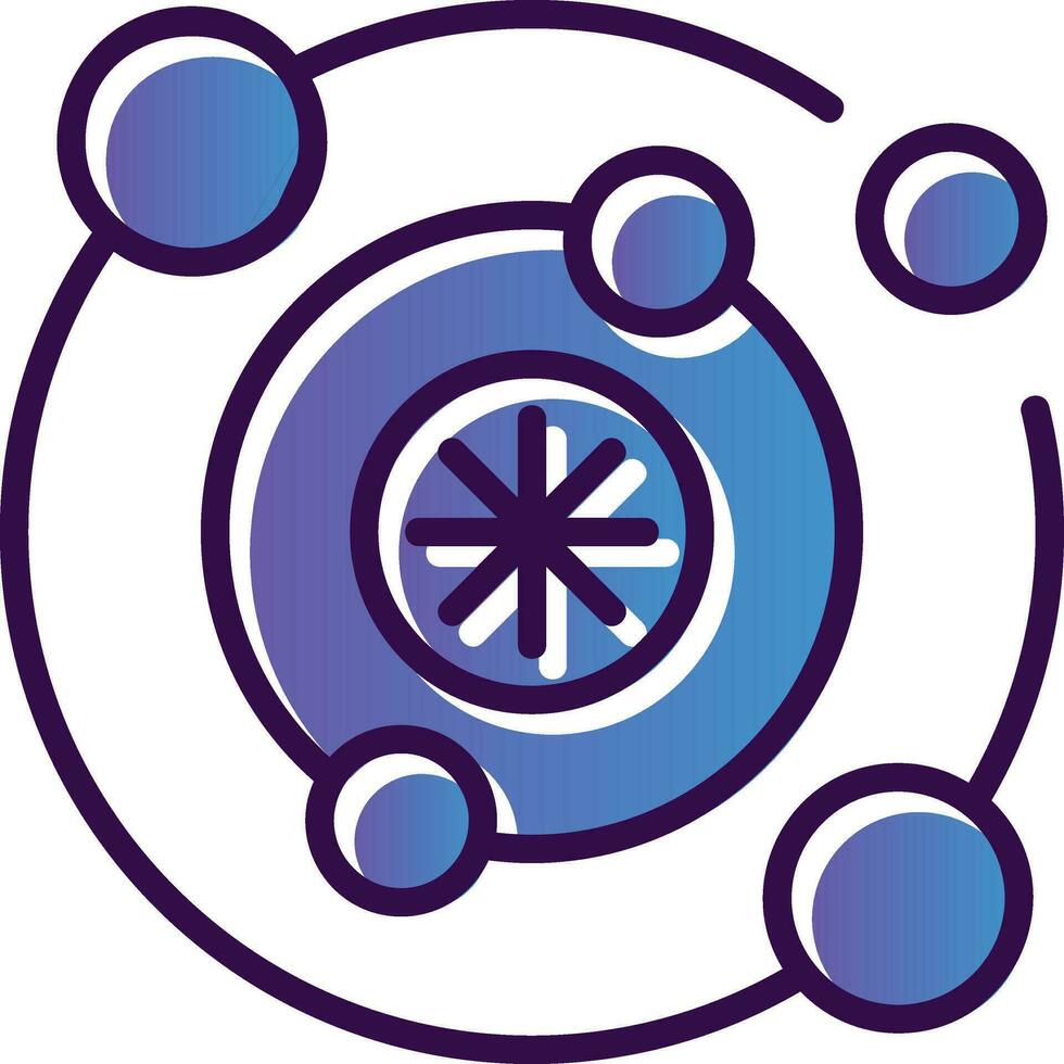 Black hole Vector Icon Design