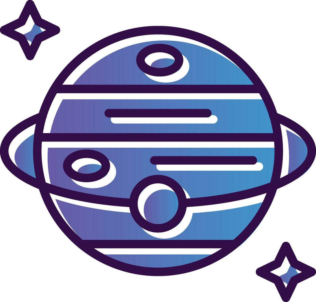 Planet Vector Icon Design