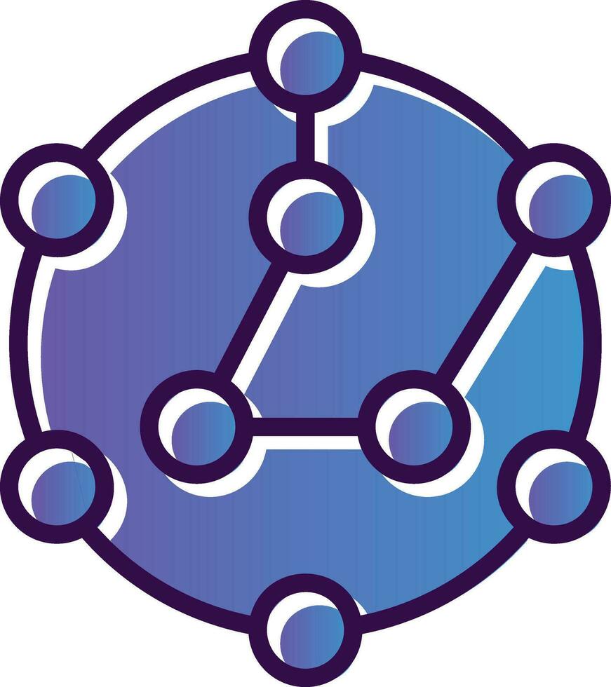 Nanotechnology Vector Icon Design
