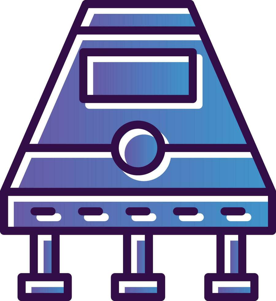 Space capsule Vector Icon Design