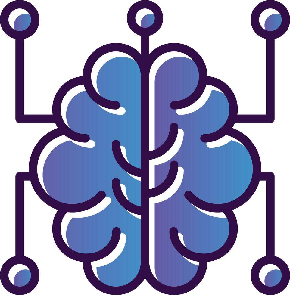 Mind control Vector Icon Design