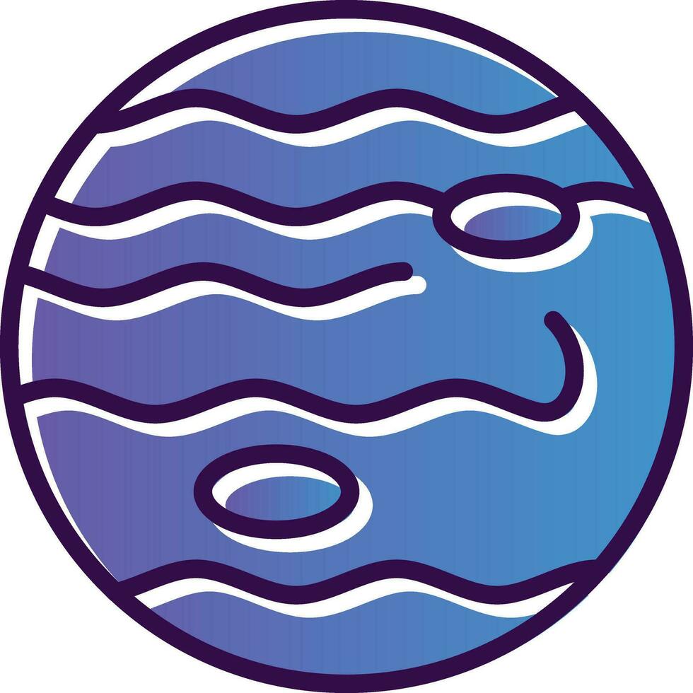 Jupiter Vector Icon Design