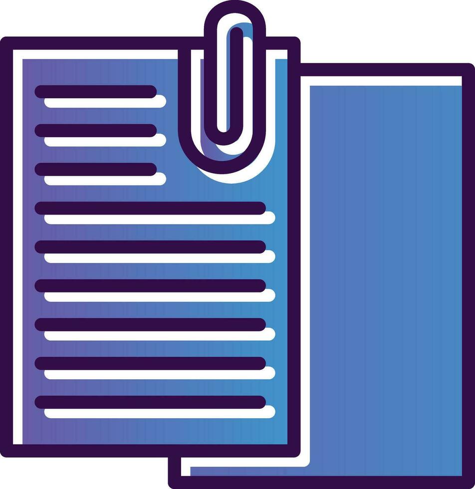 Attached Vector Icon Design