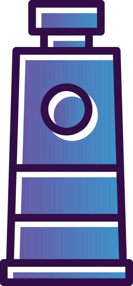 Paint tube Vector Icon Design
