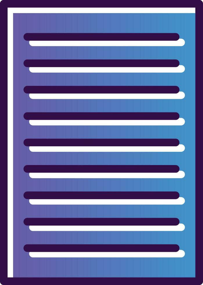 Paper Vector Icon Design