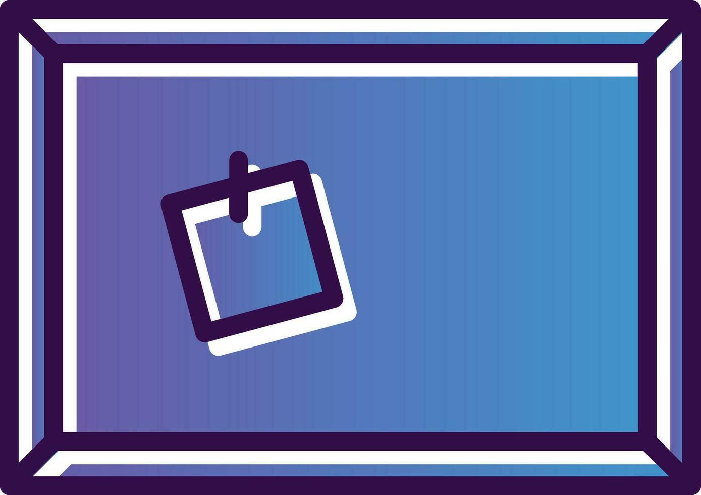 Corkboard Vector Icon Design