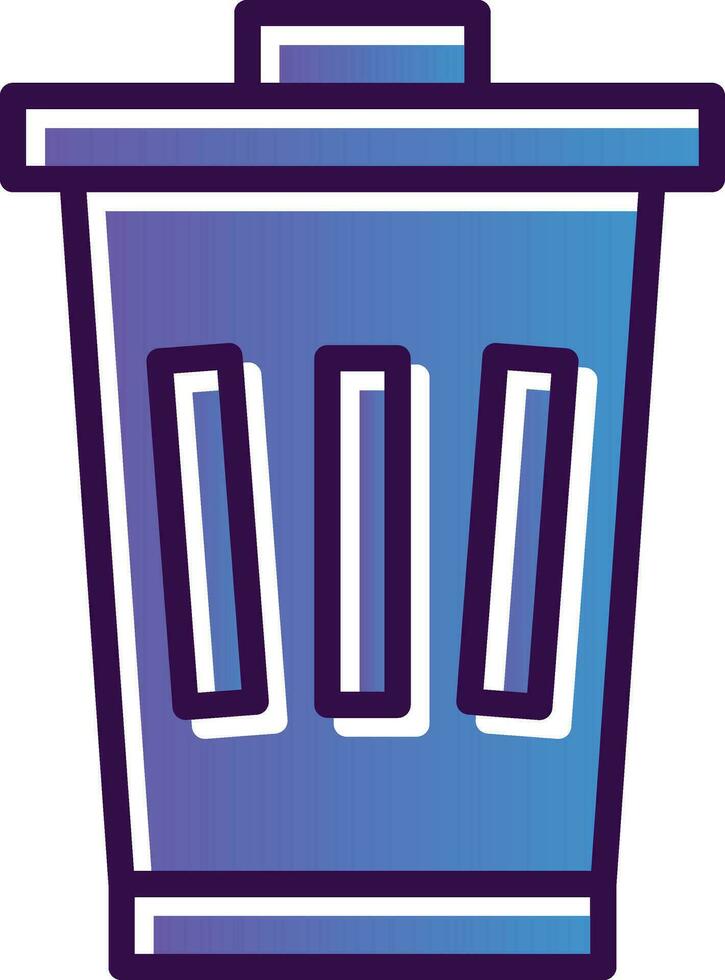 Bin Vector Icon Design