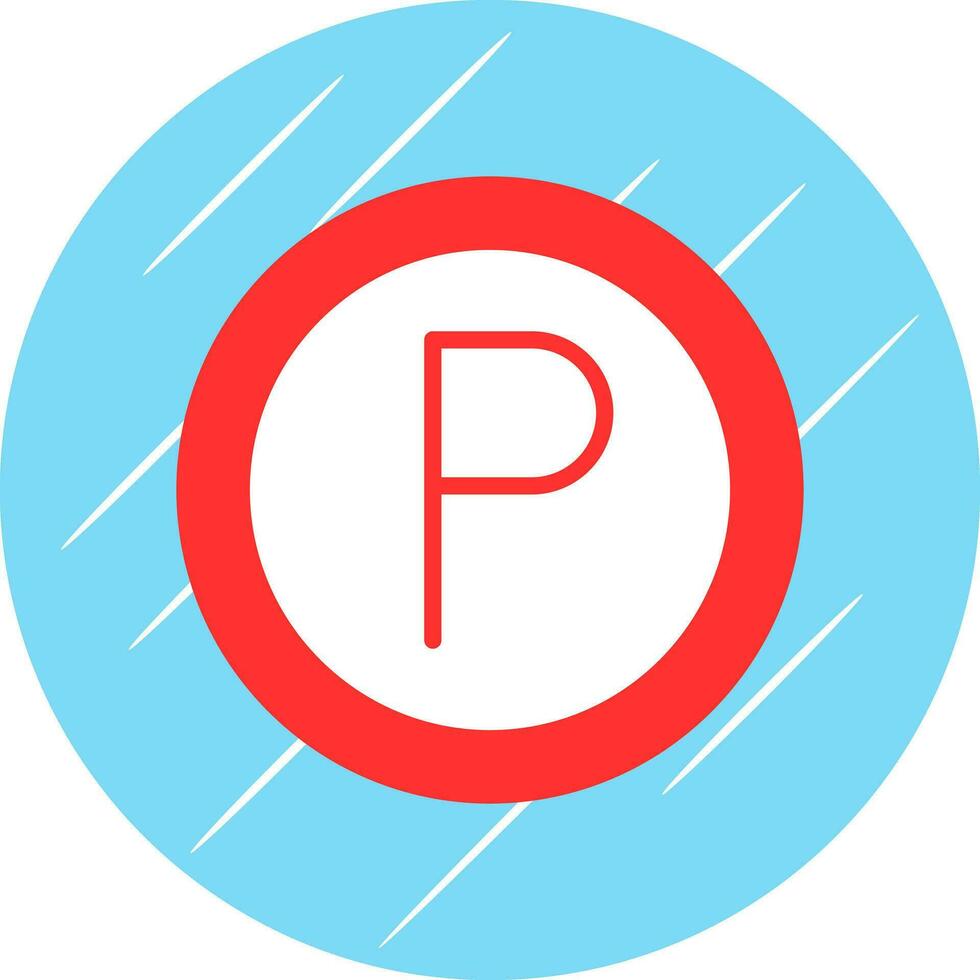 Parking Vector Icon Design