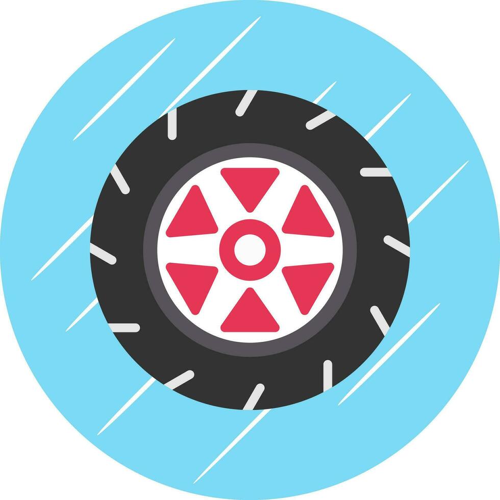 Wheels Vector Icon Design