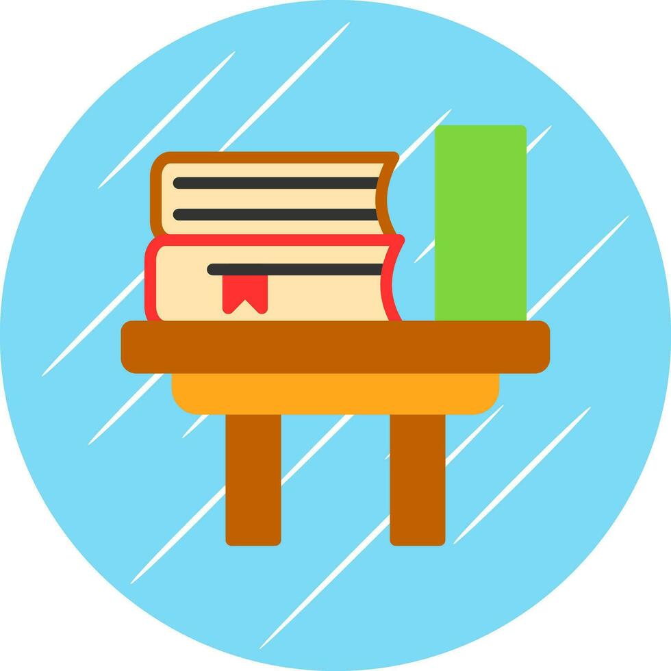 Books Vector Icon Design