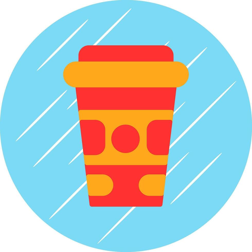 Paper cup Vector Icon Design