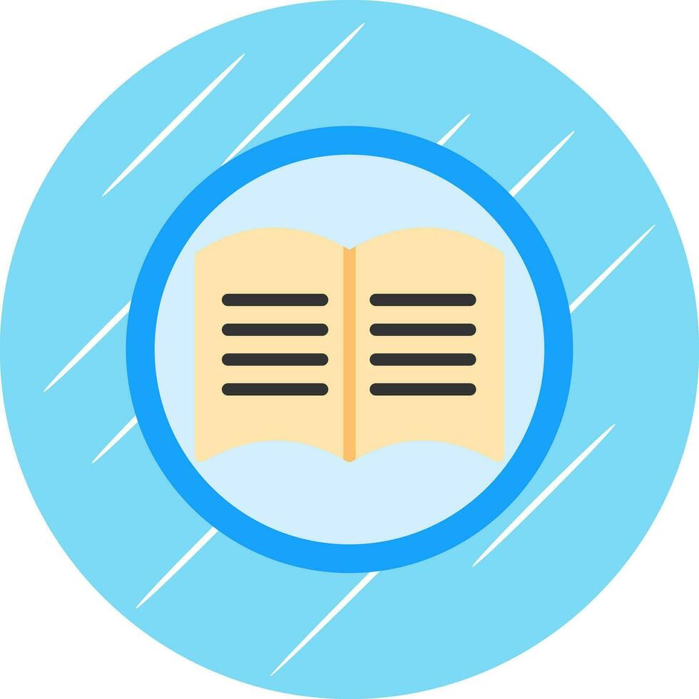 Manual book Vector Icon Design