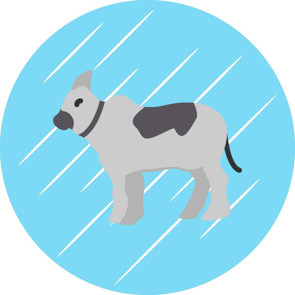 Cow Vector Icon Design