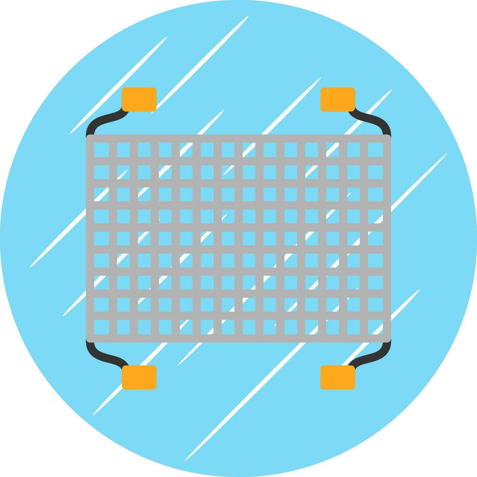 Fishing net Vector Icon Design