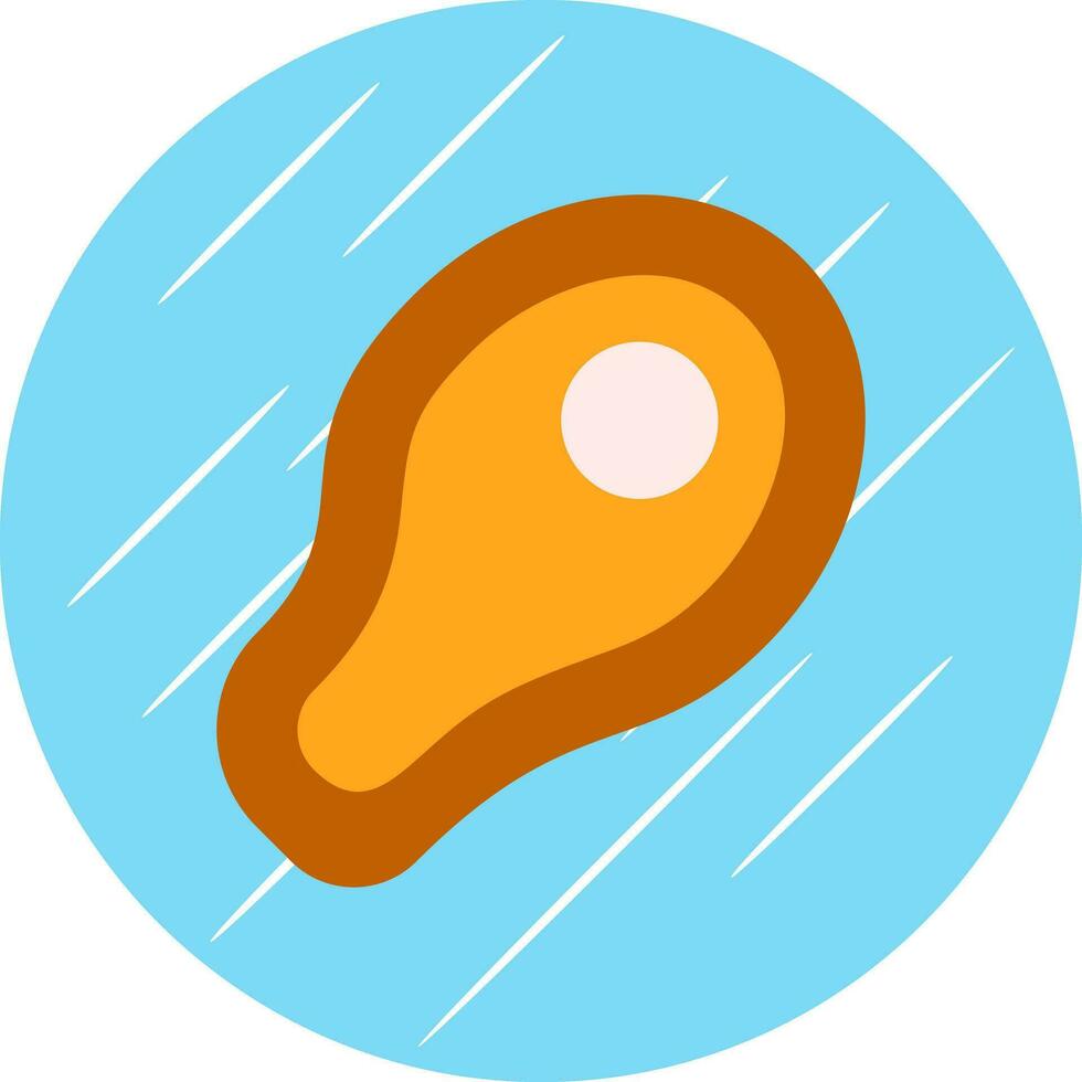 diseño de icono de vector de carne