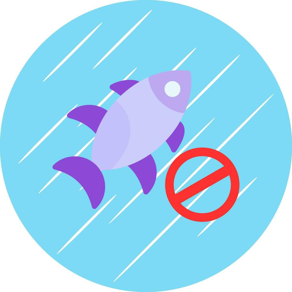 No fishing Vector Icon Design