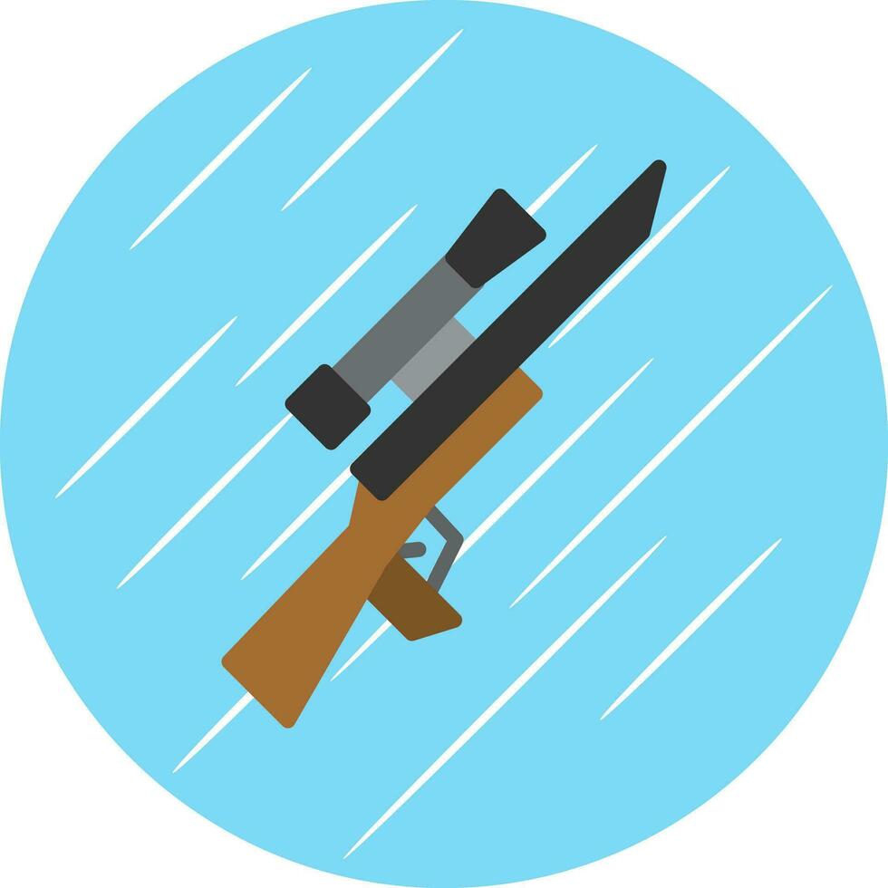 Rifle Vector Icon Design