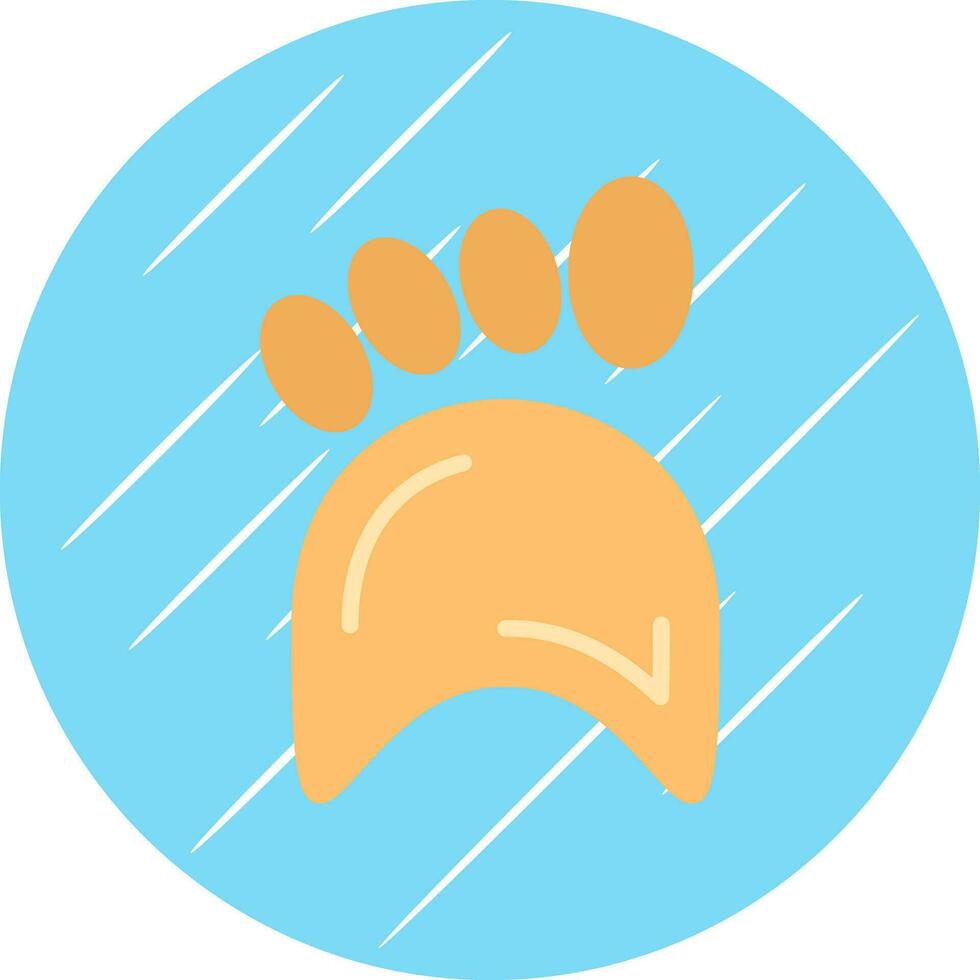 diseño de icono de vector de pata