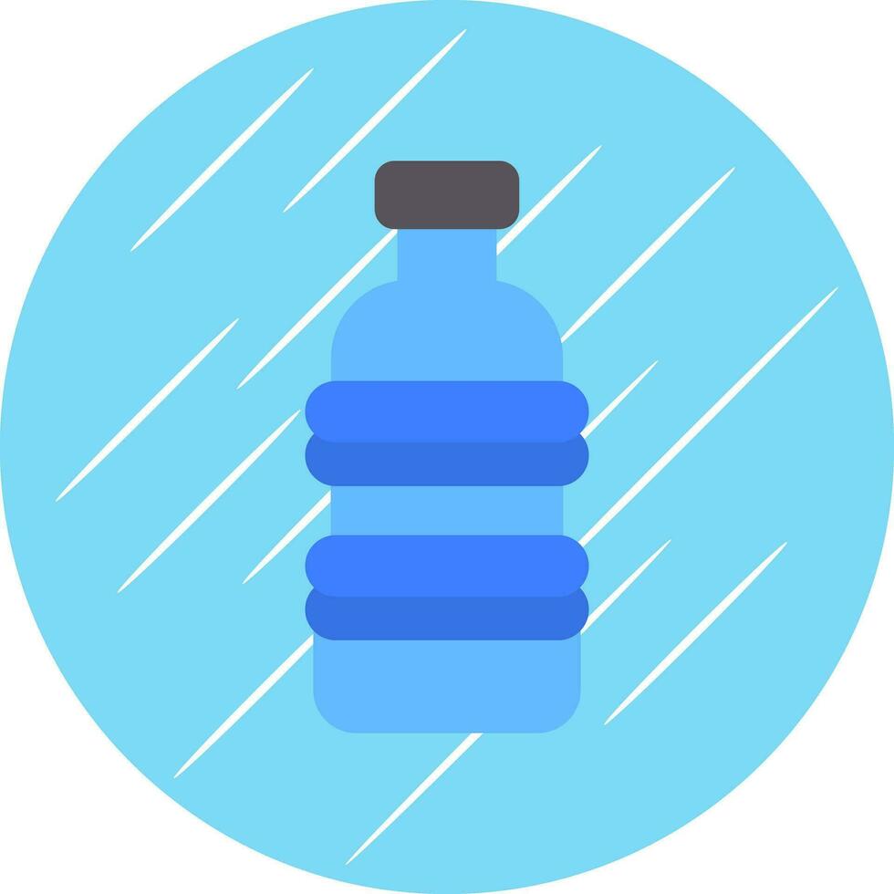 el plastico botella vector icono diseño