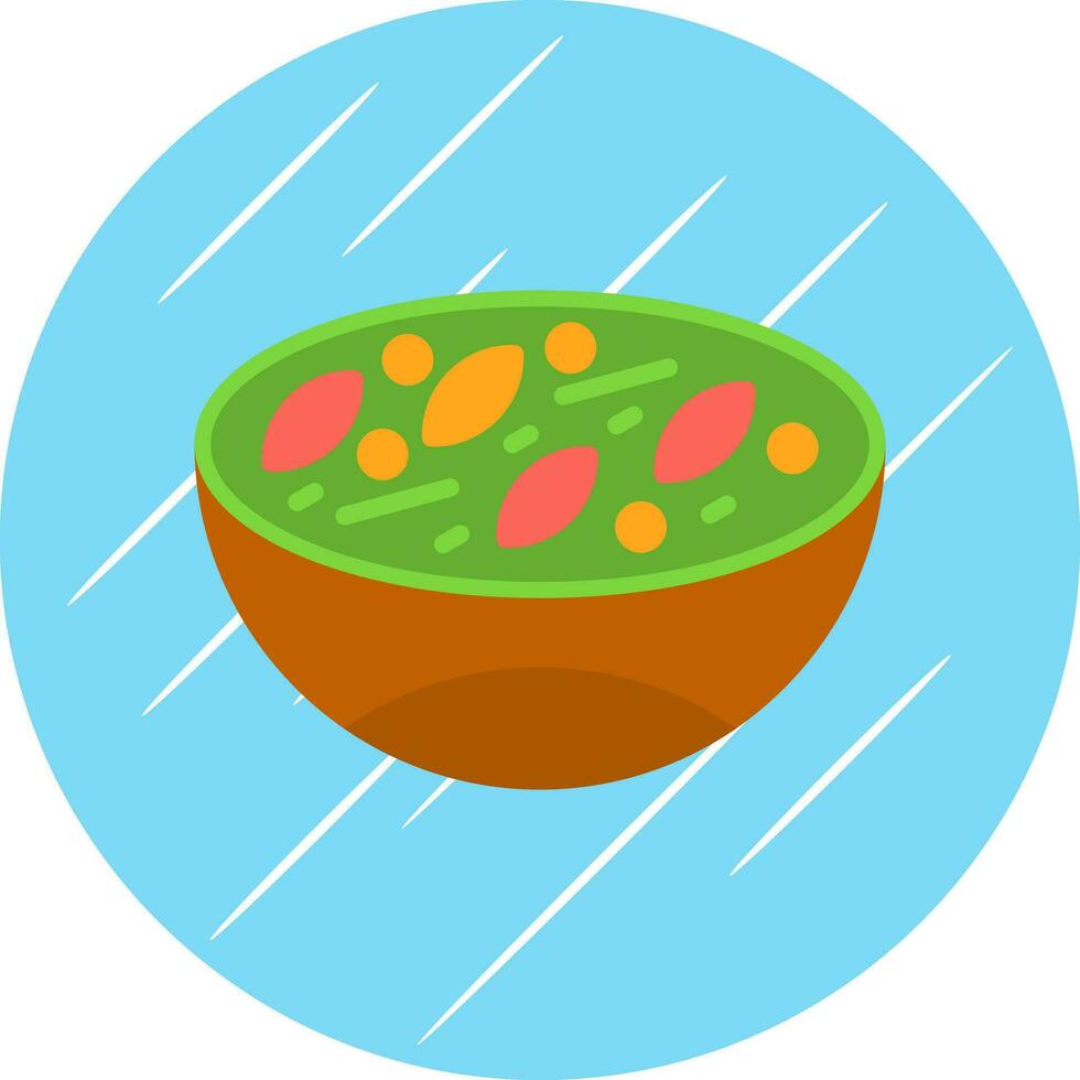 Green curry Vector Icon Design