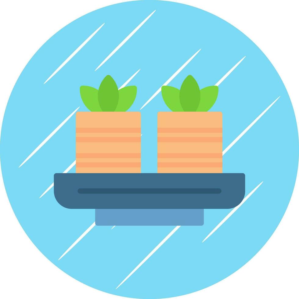 Khanom chan Vector Icon Design