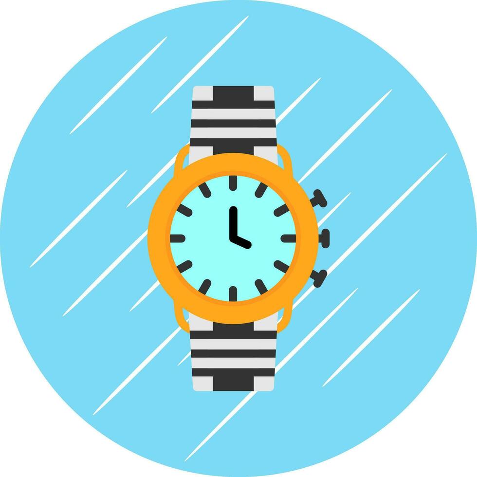 Wristwatch Vector Icon Design