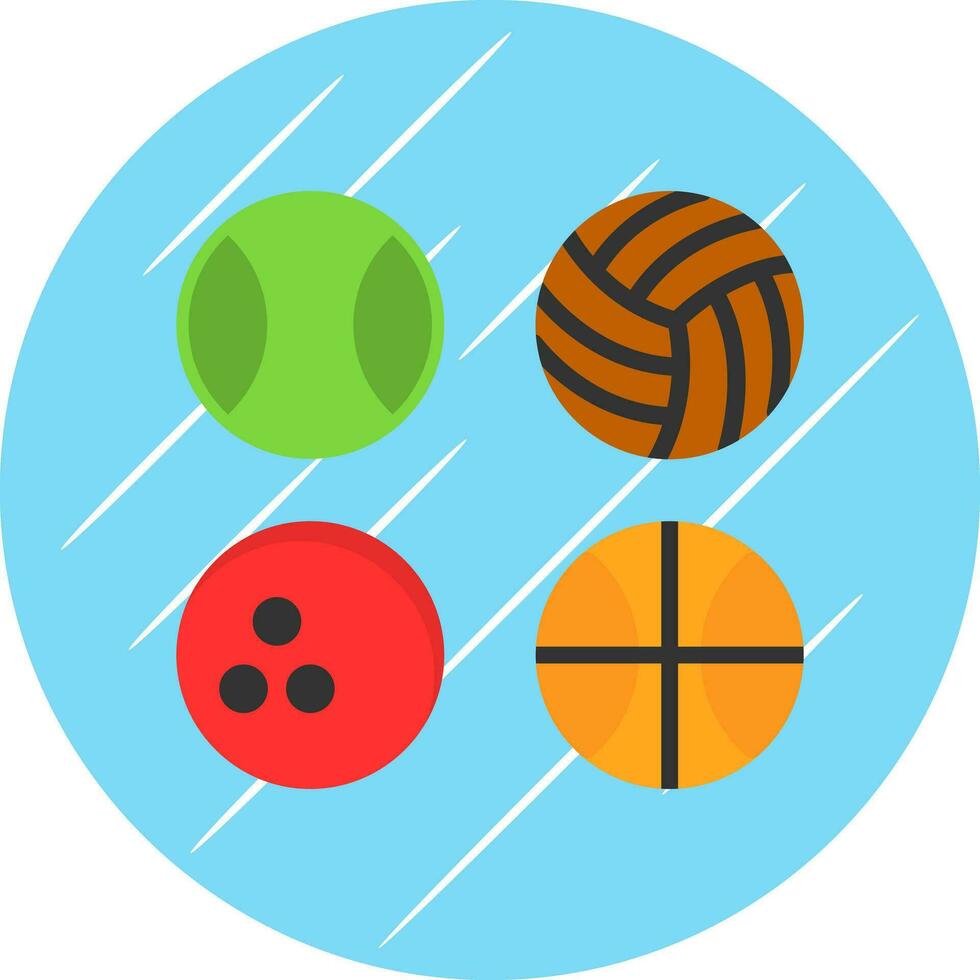 Balls Vector Icon Design