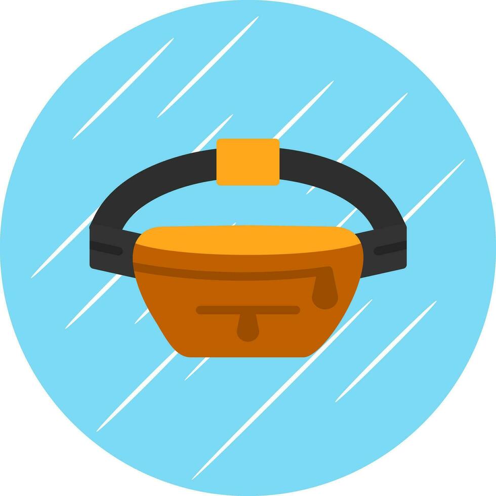 Belt pouch Vector Icon Design