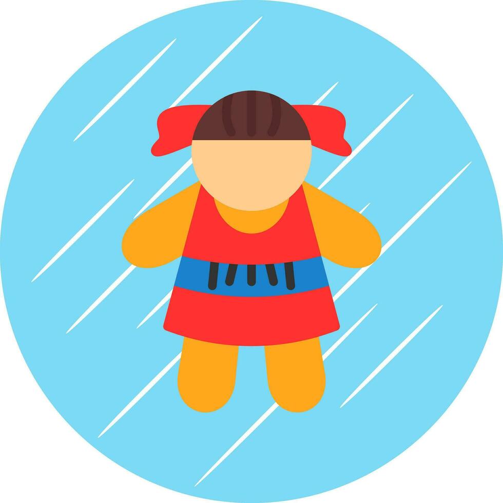 Doll Vector Icon Design