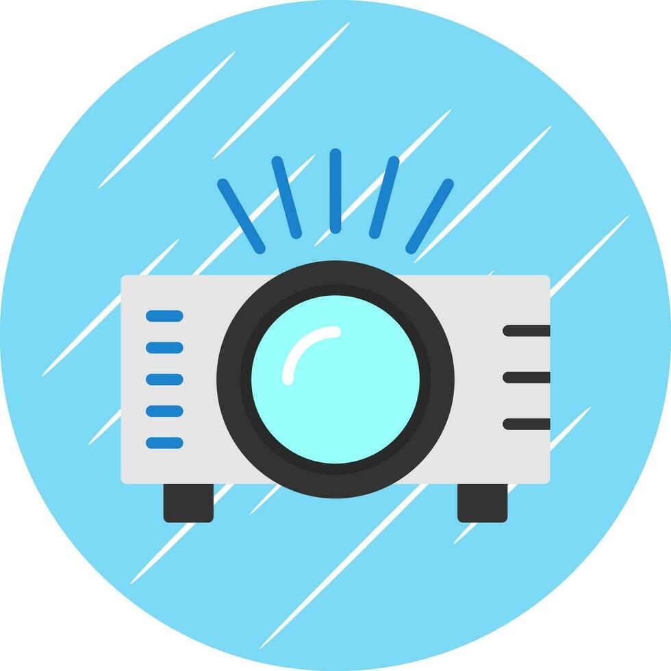 diseño de icono de vector de proyector