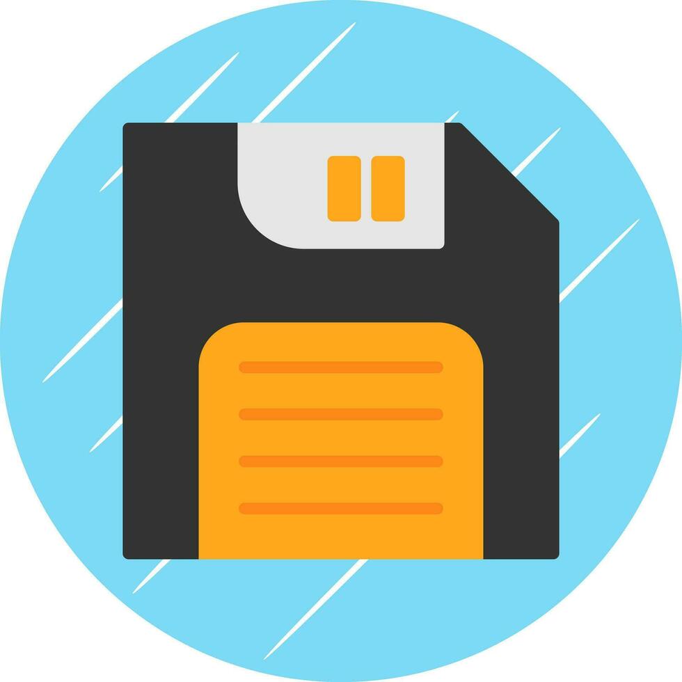 Diskette Vector Icon Design