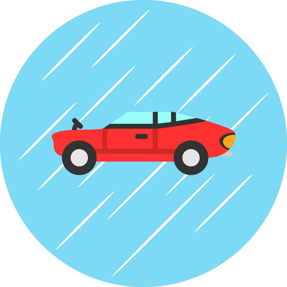 Old car Vector Icon Design
