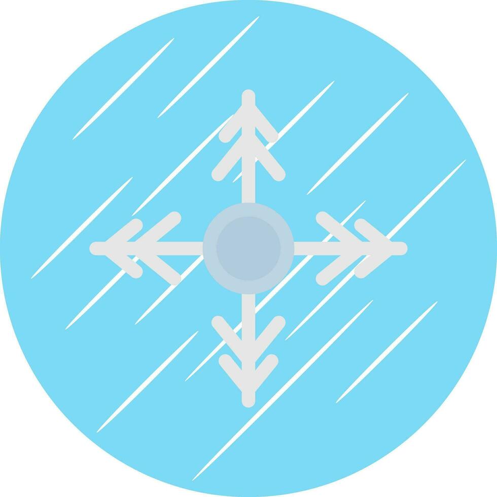 Snow Vector Icon Design