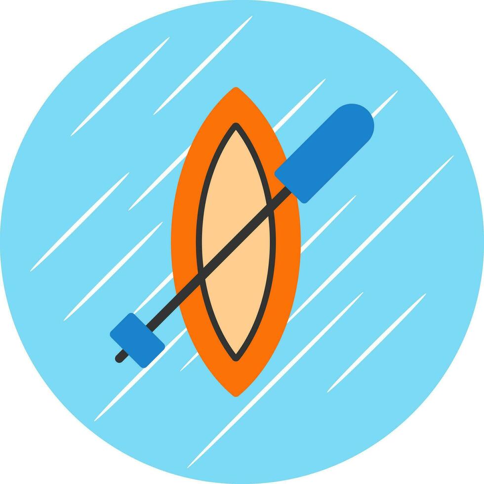Slalom Vector Icon Design