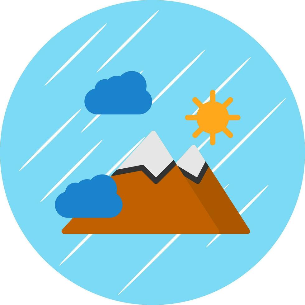 Avalanche Vector Icon Design