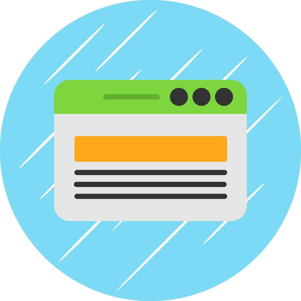 Web page Vector Icon Design