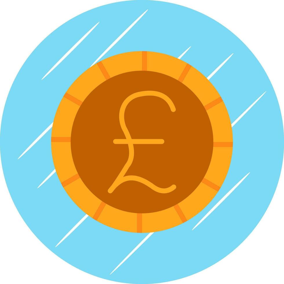 Pound Vector Icon Design