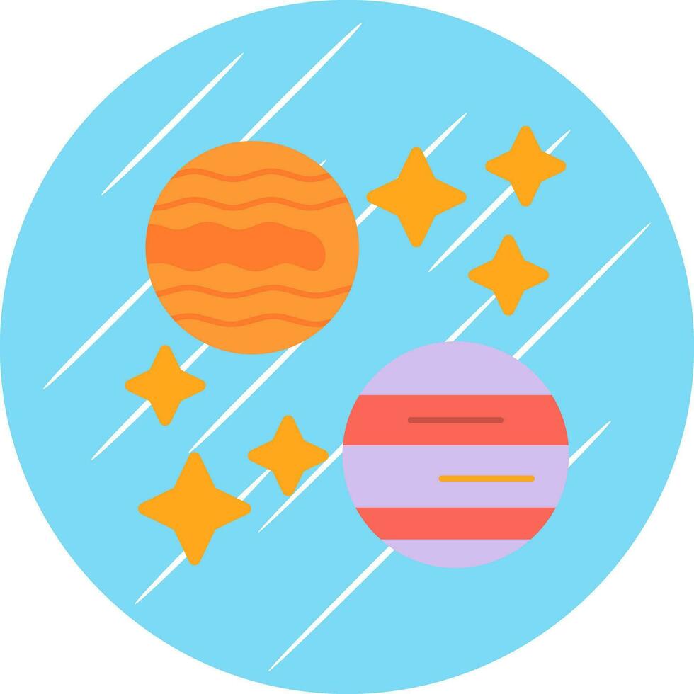 Space Vector Icon Design